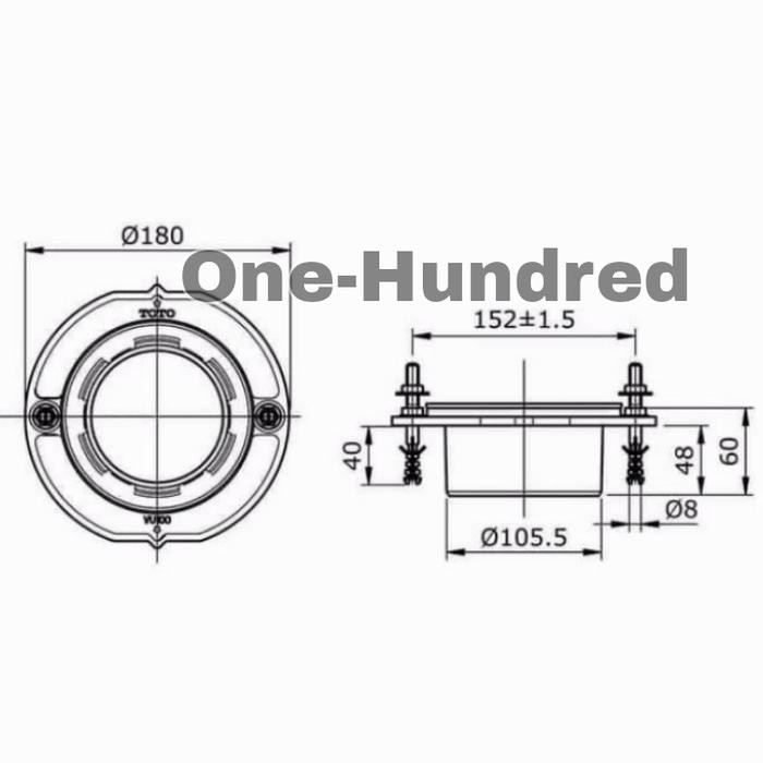 GASKET CLOSET UNTUK TOTO