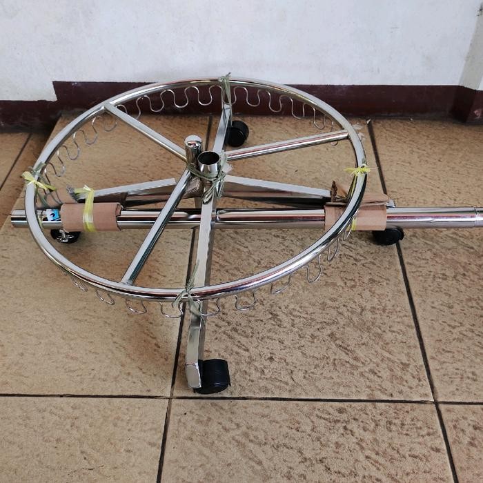 JEMURAN BAJU BULAT KAKI 4 JEMURAN PUTAR KAKI 4 JEMURAN PAKAIAN BULAT JEMURAN BESI BULAT