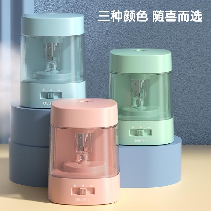 

Deli Rotary Sharpener / Rautan Elektrik Rautan Pensil Otomatis USB VA3