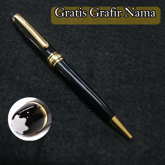 

ballpoint pulpen mewah mnblanc exclusive gratis Grafir nama