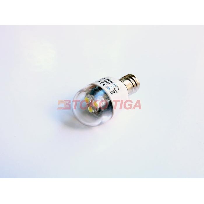 Dop Lampu LED Mesin Jahit Portable Drat/Ulir Pendek/Kecil (Tipe E12)