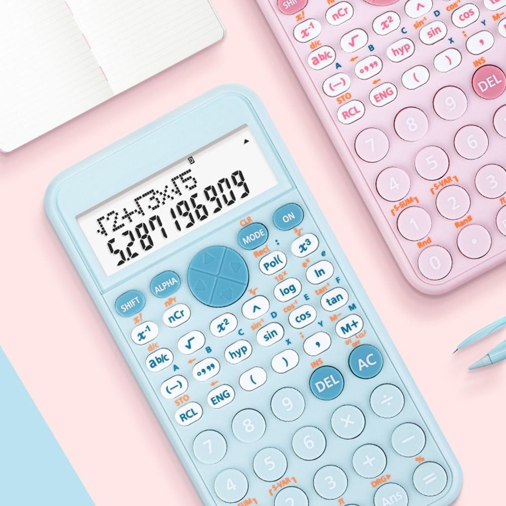 

240 Functions Engineering Scientific Calculator 2-Line Multifunction Function Calculator Standard