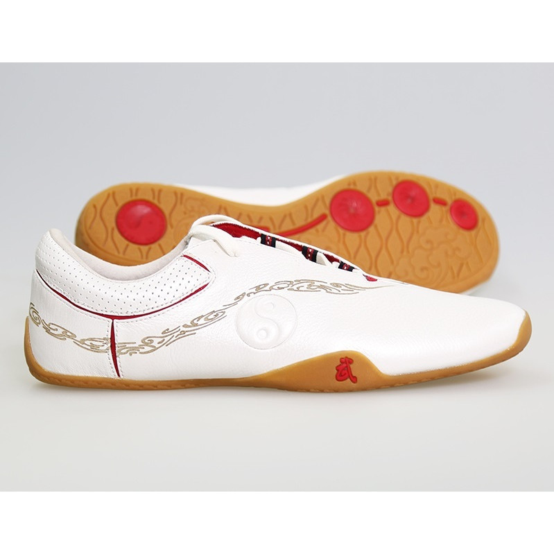 Premium Unisex Cowhide Tai Chi Shoes Wushu Kung Fu Shoes in 2 Colors