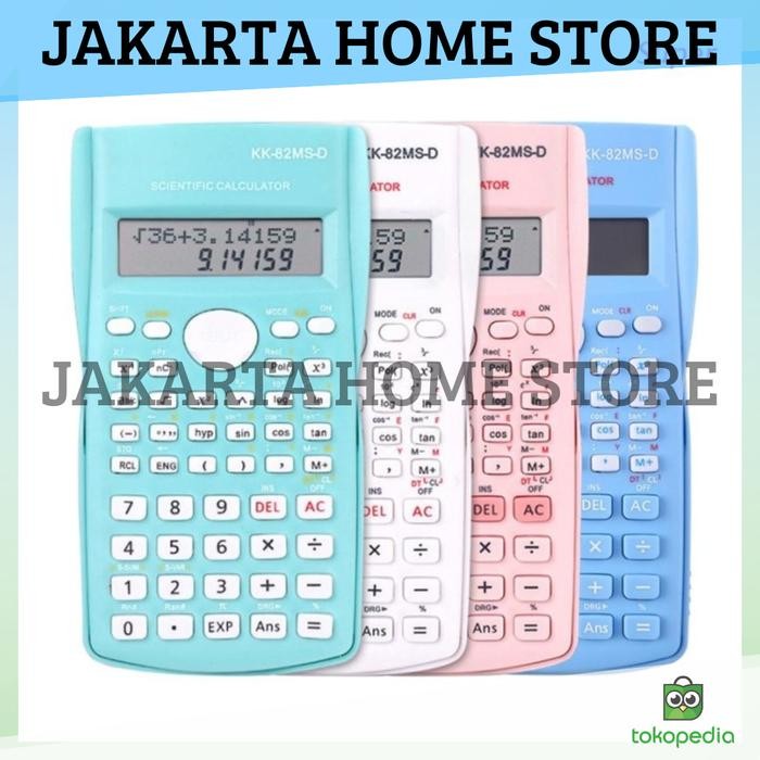 

Perlengkapan Sekolah Kalkulator Scientific Ilmiah Matematika 24 Fungsi