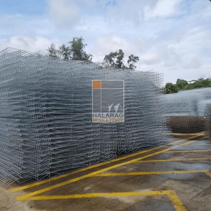 PAGAR BRC 60 x 240 CM HOT DIP & ELECTROPLATTING