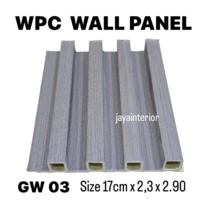 wpc wall panel dinding/kisi kisi