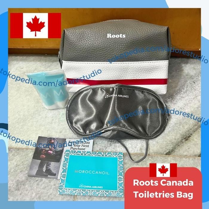TERLARIS Roots Canada Travel Pouch Toiletries Bag Toiletries Pouch Roots Canada Travel Kit The