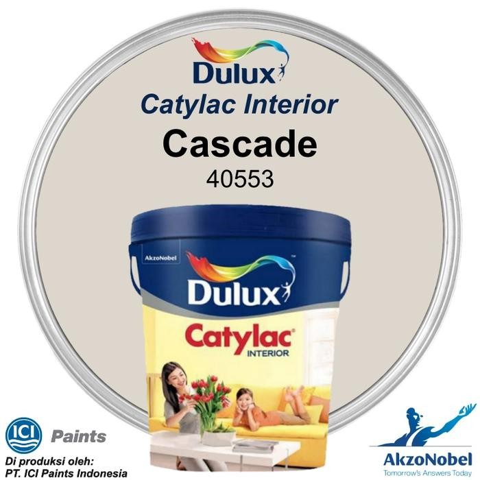 BEST SELLER CAT DULUX CATYLAC INTERIOR 5 KG - CASCADE 40553