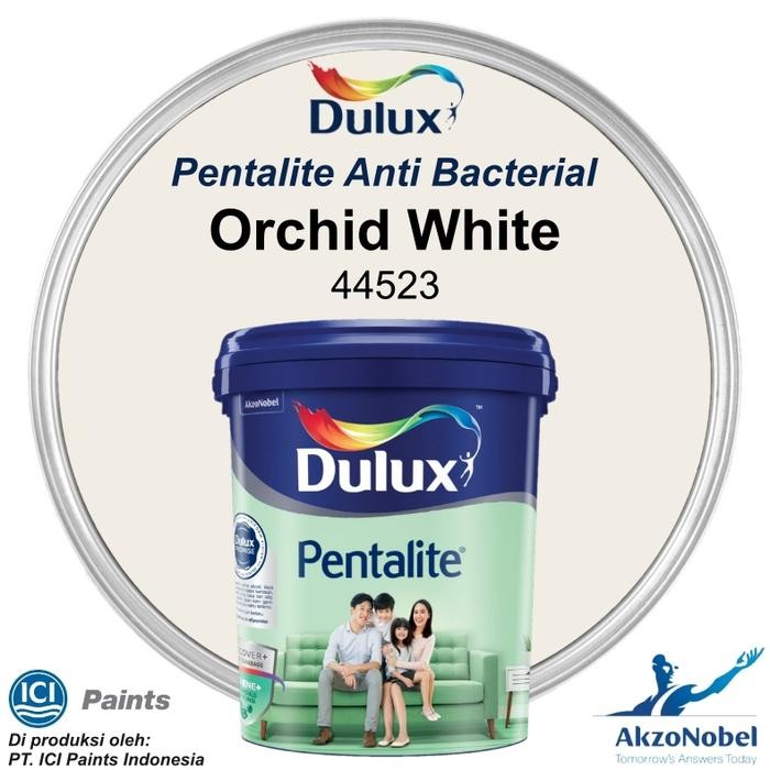 BEST SELLER CAT DULUX PENTALITE 2.5 LT - ORCHID WHITE 44523