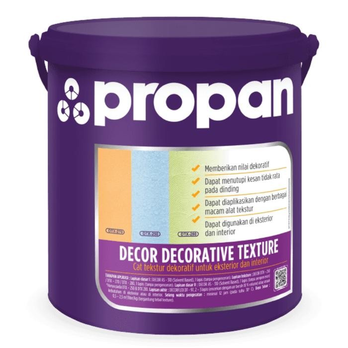BEST SELLER Cat Texture Tembok PROPAN DECORATIVE TEXTURE DTX-280 (4 kg)