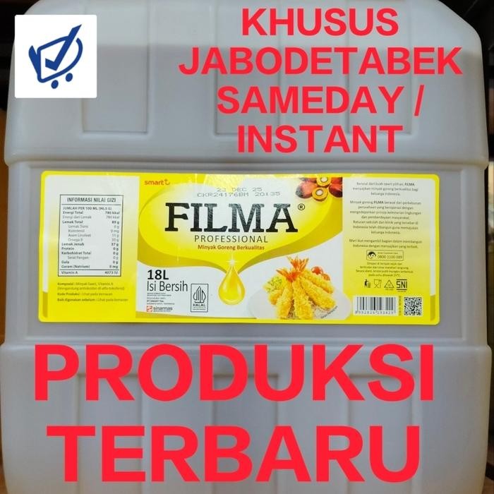 

Minyak Goreng Filma 18liter Jerigen [best seller]