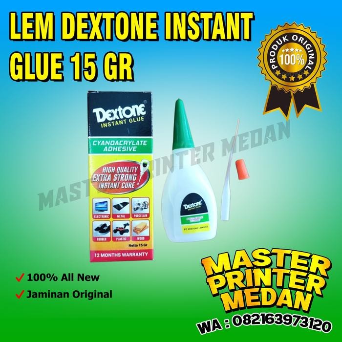 

monggo] LEM DEXTONE - INSTANT GLUE 15 GR - LEM TETES INSTANT GLUE