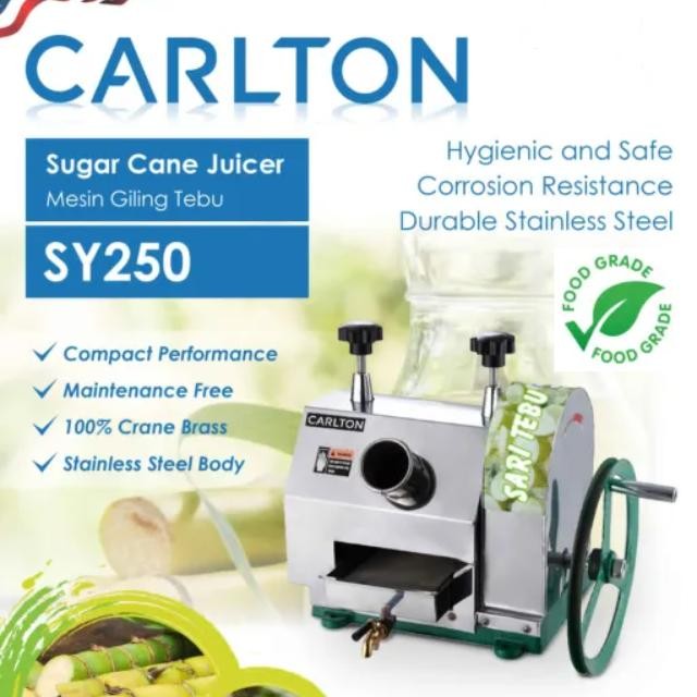 .........] Mesin Tebu CARLTON SY250 SY-250 Penggiling Pemeras Press Tebu