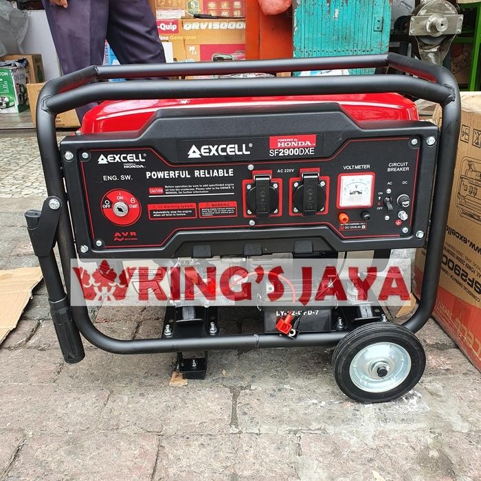 ] Genset HONDA EXCELL SF 2900 DXE maks 2500 watt SF2900 DXE
