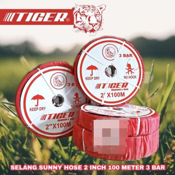 ] Selang Air Irigasi Sunny Hose 2" x 100 Meter - Selang 2 inch
