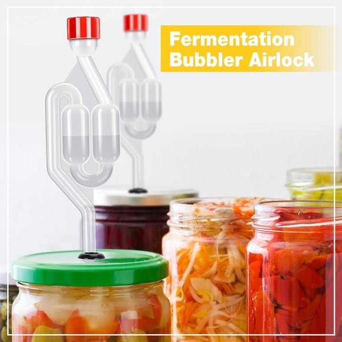 Airlock Fermentasi Wine Galon Plastik / Alat Fermentasi Wine Plastik Airlock Fermentasi Galon