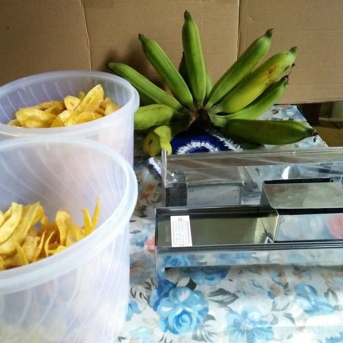 Alat iris Bawang Pemotong Keripik Pisang Alat Potong Keripik Singkong terlaris