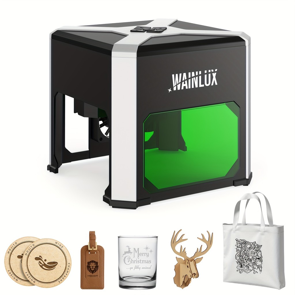 WAINLUX K6 Pro, 3000mW Laser Engraving Machine, 0.05mm Accuracy, BT Connection Portable Mini Laser