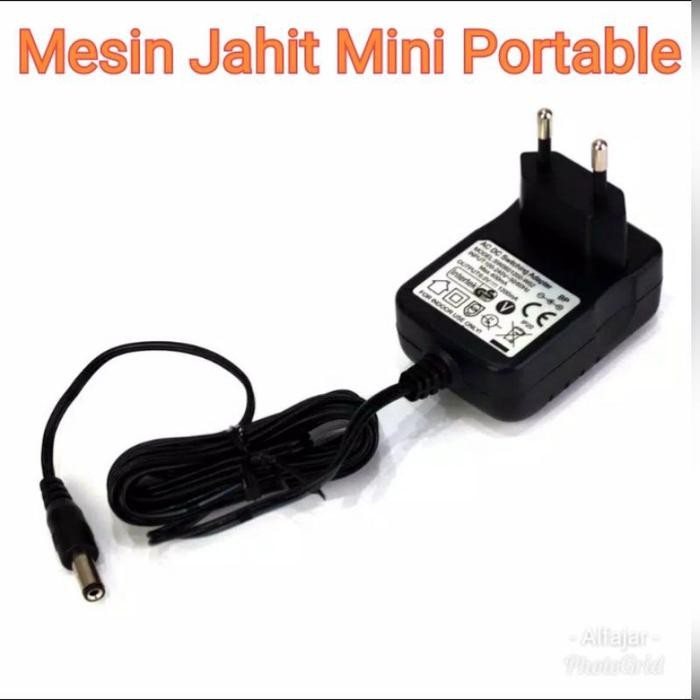 [Allthebest] Adaptor Mesin Jahit Mini Portable AC DC 6V 7.2W, 6.0V 1200mA Charger