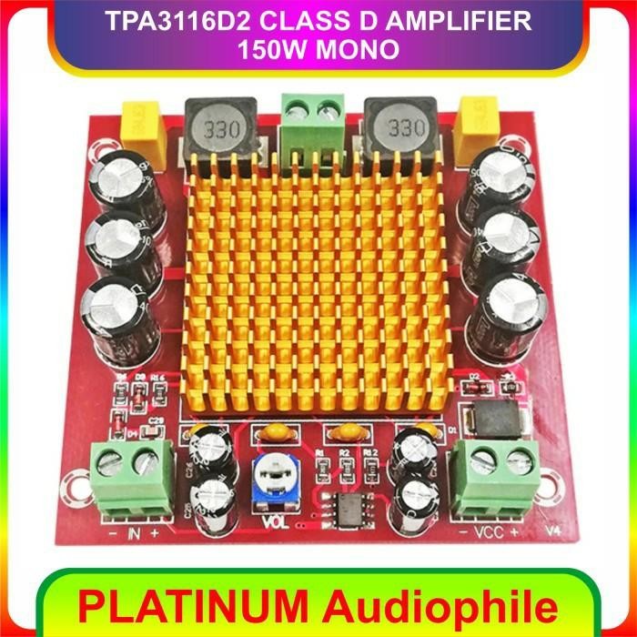 [Allthebest] TPA3116 Class D Amplifier 150W Mono TPA3116D2 Original Chip