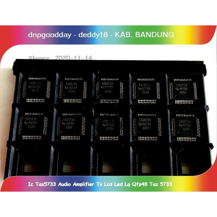 [Allthebest] Ic Tas5733 Audio Amplifier Tv Lcd Led Lg Qfp48 Tas 5733