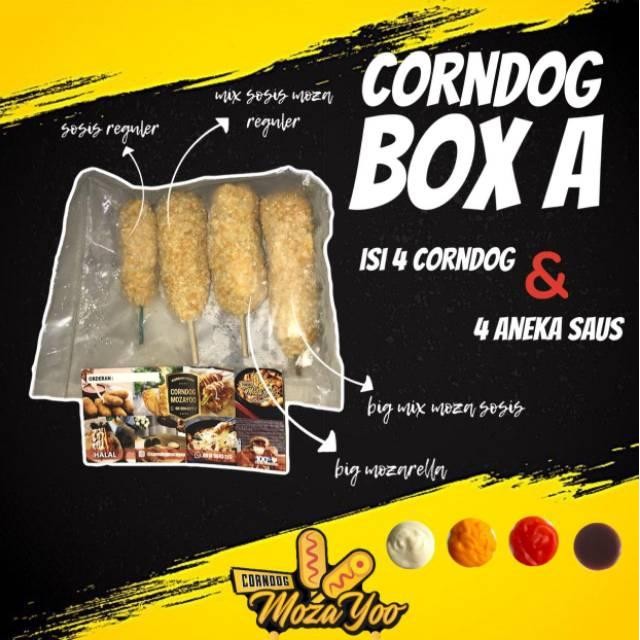 [Allthebest] Corndog mozarella/corndog mozarella box A