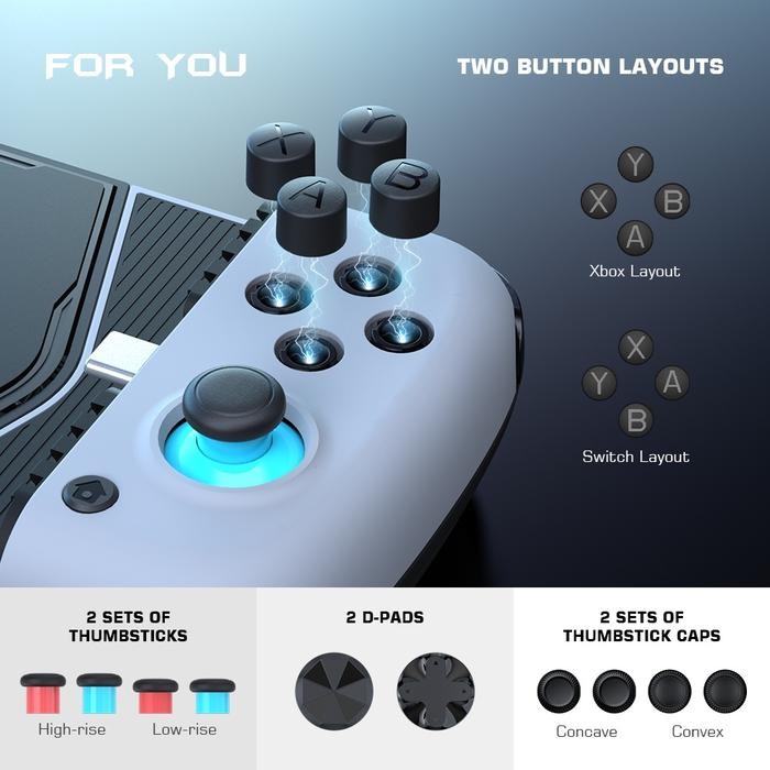 [Allthebest] GameSir X3 Type C Cooling Fan Mobile Gaming Controller Gamepad Egg Ns