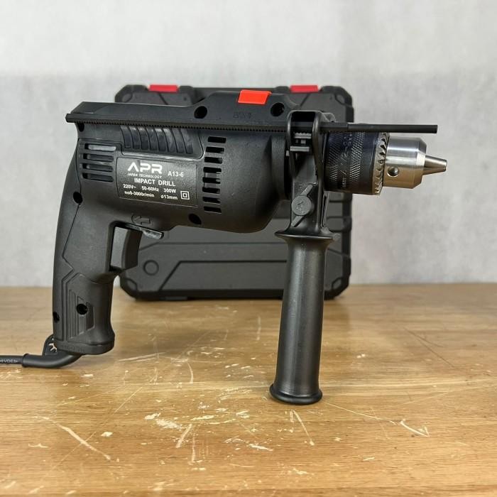 [Allthebest] APR Mesin Bor 13mm, Bor Listrik A13-6 Fullset, Bor Kayu Beton Tembok