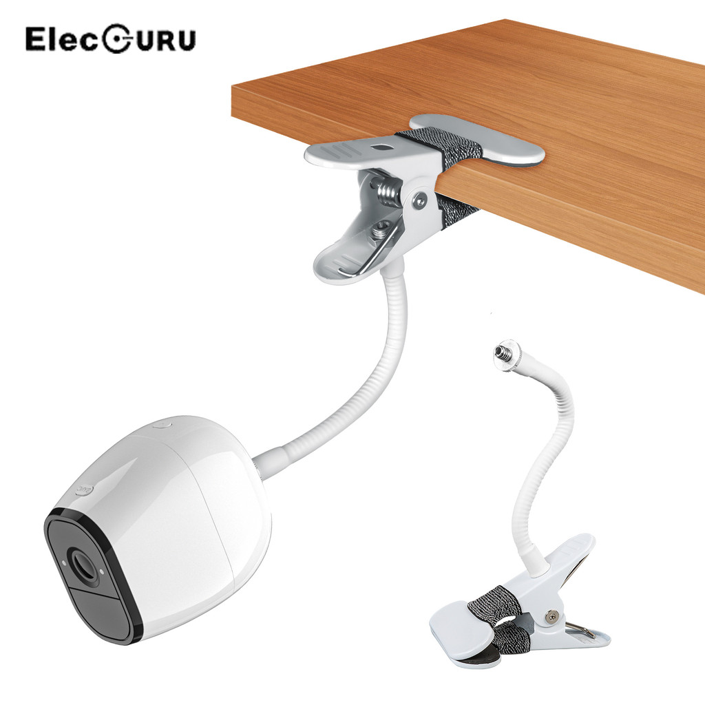 Flexible Clip Clamp Mount For Arlo Camera Serise Arlo Go,Arlo Pro,EufyCam,Reolink Argus ,Clip to Cri