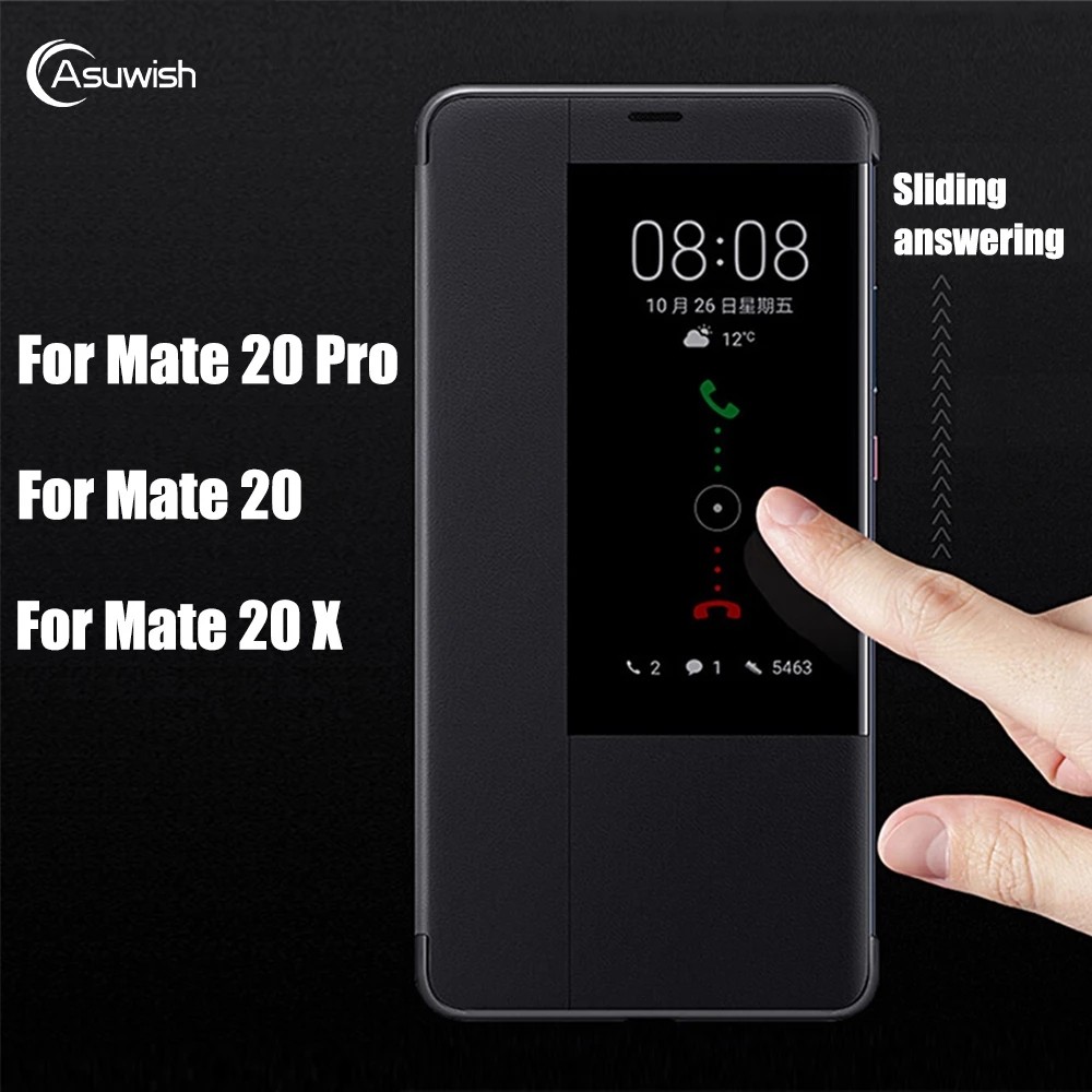 Flip Cover Leather Phone Case For Huawei P30 P40 Pro P20 Mate 20 Lite X 10 P10 Plus Mate20 Mate10 P 