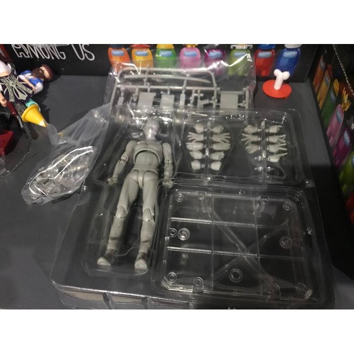 SHF BODY KUN BODY CHAN DX Set GRAY Color Ver - SHFiguarts Mannequin