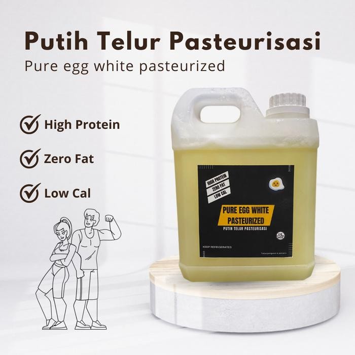 

Putih Telur Pasteurisasi / Egg White Liquid best seller