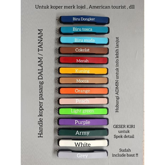 HANDLE LOJEL, HANDEL LOJEL, HANDLE LOJEL WARNA, HANDLE KOPER, HANDEL KOPER TANAM, HANDEL KOPER