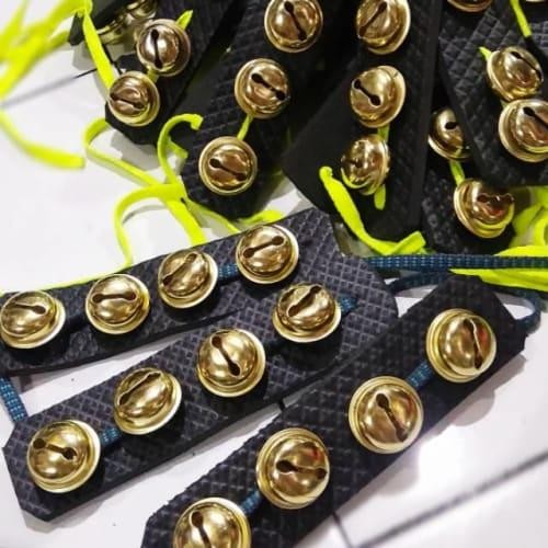 Sepasang Klintingan/Krincingan/Gelang Kaki Pelengkap Kesenian Jathilan