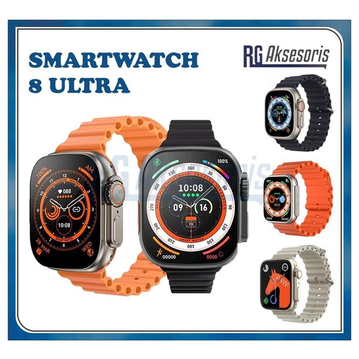 (Expert) RGAKSESORIS Smartwatch 8 Ultra Watch Series 8 Pro Max Fitness Activity