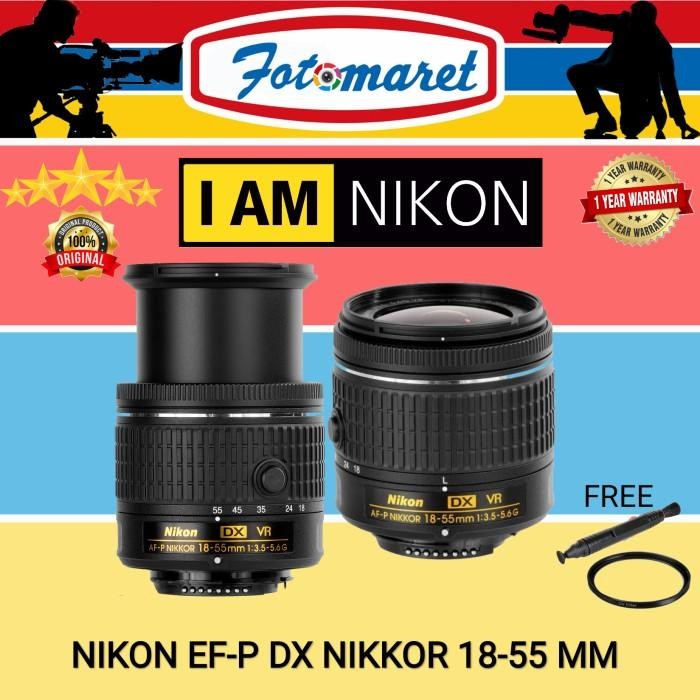 (Expert) LENSA NIKON AF-P 18-55MM VR / Lensa Nikon AF-P DX 18-55MM f3.5-5.6G VR