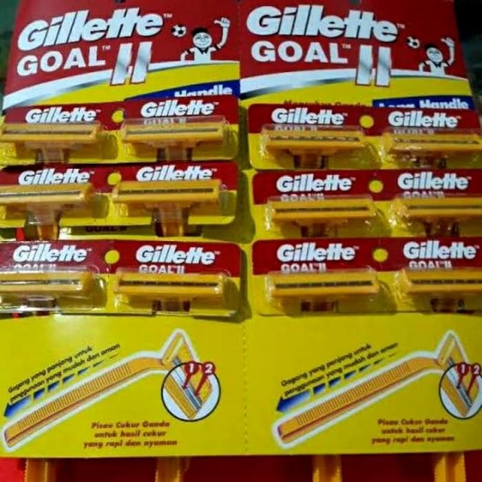 GILLETTE GOAL 2 / CUKURAN JENGGOT DAN KUMIS / GILLETTE /
