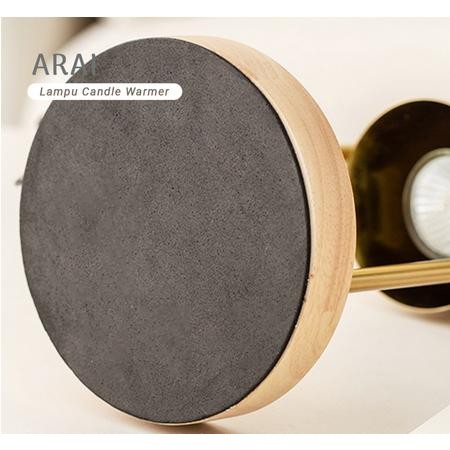 Lampu Aromaterapi Candle Warmer Lebur Lilin