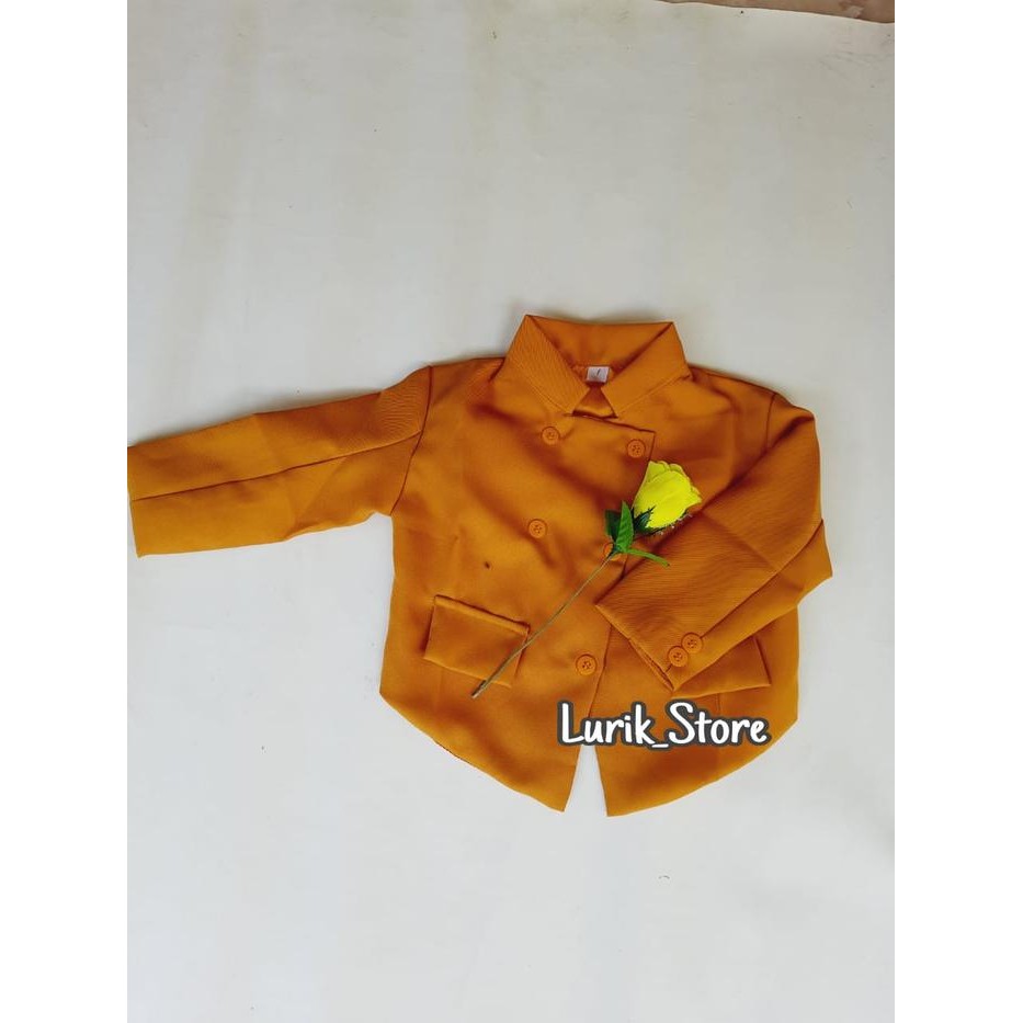 Baju Set Jawa Anak 0 - 2 Tahun / Set Beskap Anak Laki Laki Katun Lengan Panjang Terbaru