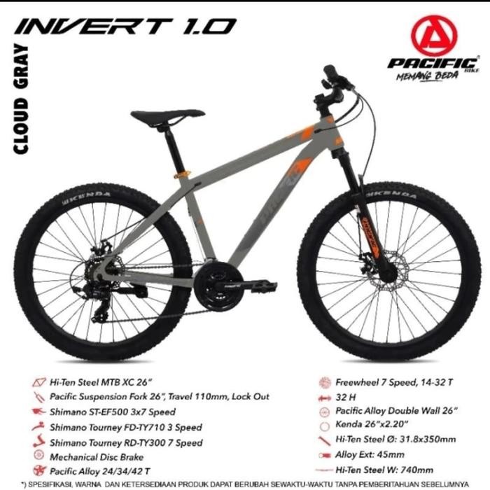 Sepeda MTB 27,5 Pacific Invert 200 KHUSUS GOSEND BANDUNG