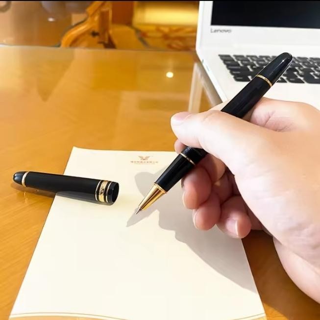 

Pulpen Mewah Roller Ball Sign Pen Monblang Meisterstuc Gratis Grafir Nama Dan Box Exlusive