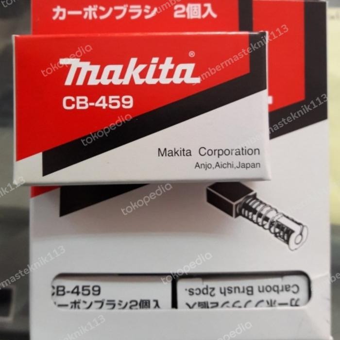 CARBON BRUSH MAKITA GA4030 CB 459 CB GERINDA MAKITA 4" GA4030 ORIGINAL