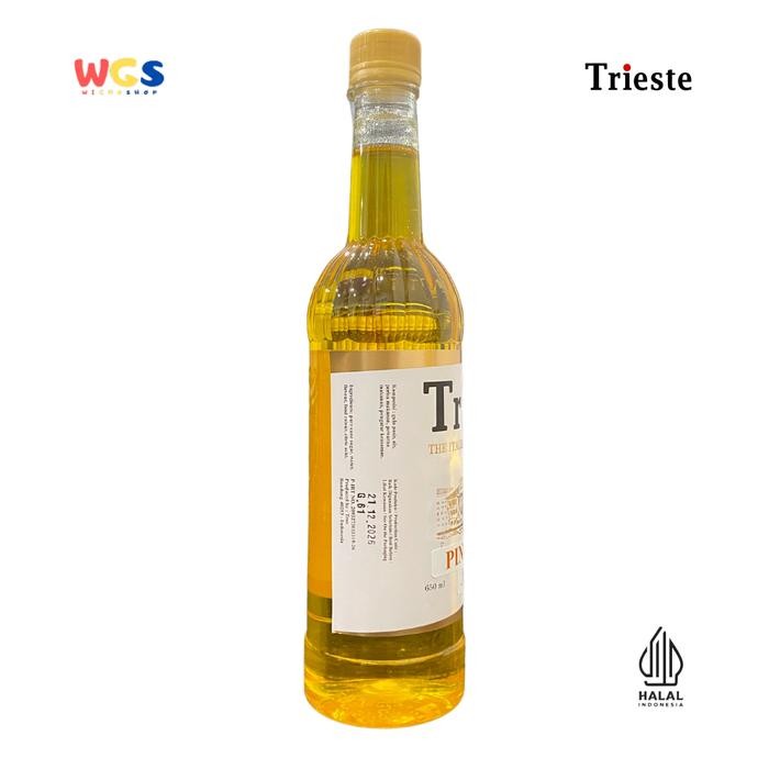 

Trieste Syrup Premium Pineapple Flavour 650Ml Sirup Rasa Nanas Segar Untuk Minuman & Dessert Gratis