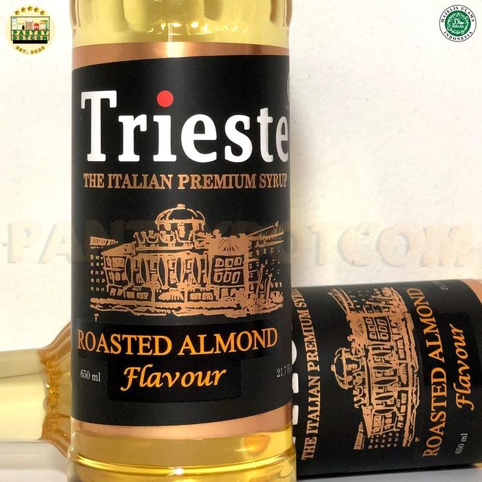 

Trieste Syrup Rasa Roasted Almond - Sirup Premium 650Ml Gratis Ongkir