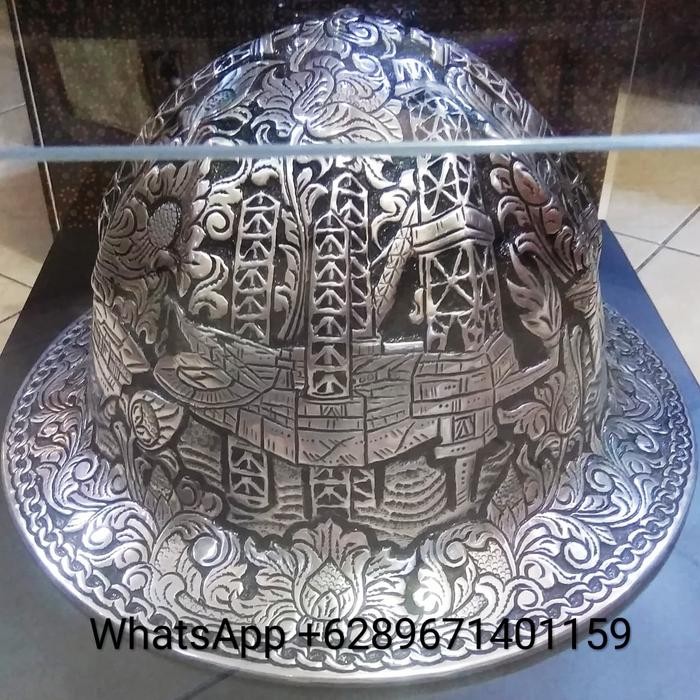 Helm ukir tambang/proyek Aluminium