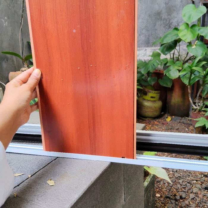 div Rell Pintu Kolong Dapur Bawah dan Pintu Kolong Bawah Tangga Rel lemari Geser sliding Almunium