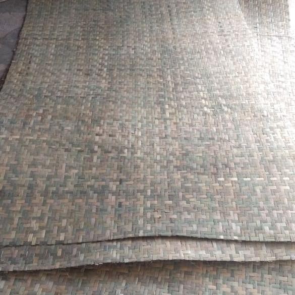 PREMIUM ANYAMAN BAMBU POLOS ASLI KULIT BAMBU UNTUK PLAFON,GAZEBO,RUMAH UNIKDLL