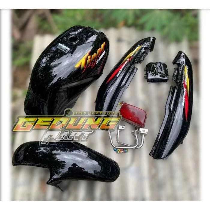 PREMIUM Tangki Honda Tiger 2000 Tiger Lama Paket Lengkap Body Full Set Honda