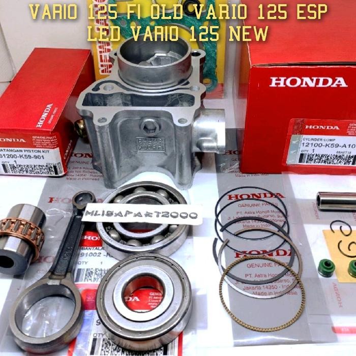 PREMIUM PAKET 3AITEM/PCS BLOK SEHER BORE UP K59 VARIO 125 FI OLD VARIO 125 ESP LED VARIO 125 NEW