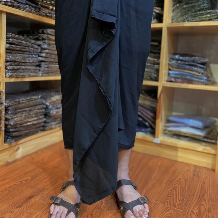 PREMIUM KAMEN HITAM & PUTIH RAYON LEMBARAN